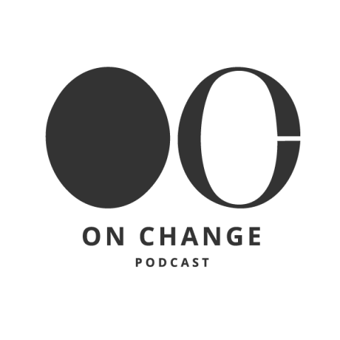 On Change podcast logo